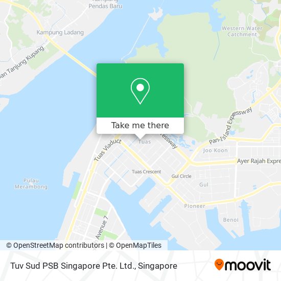 Tuv Sud PSB Singapore Pte. Ltd. map