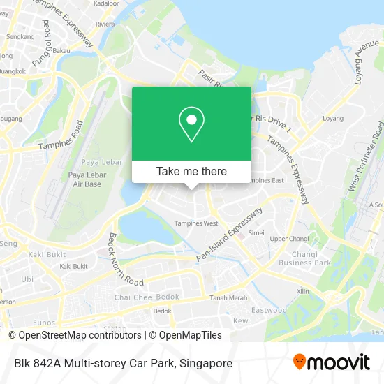Blk 842A Multi-storey Car Park map