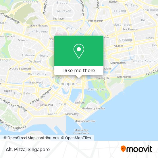 Alt. Pizza map