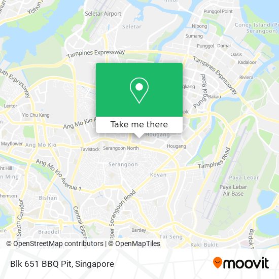 Blk 651 BBQ Pit map