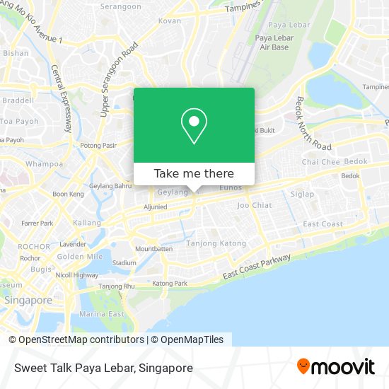Sweet Talk Paya Lebar map