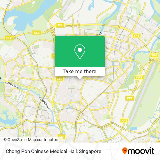 Chong Poh Chinese Medical Hall map