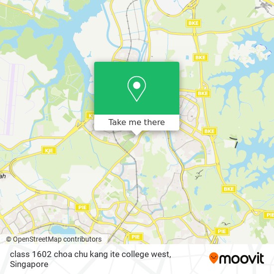 class 1602 choa chu kang ite college west map