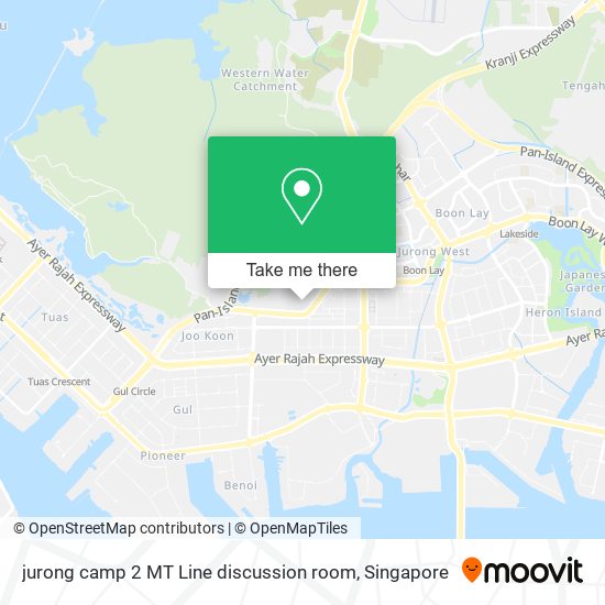 jurong camp 2 MT Line discussion room map