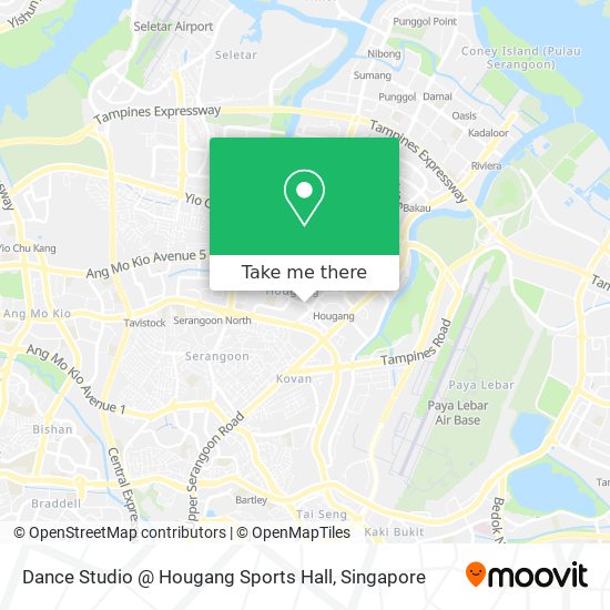 Dance Studio @ Hougang Sports Hall map