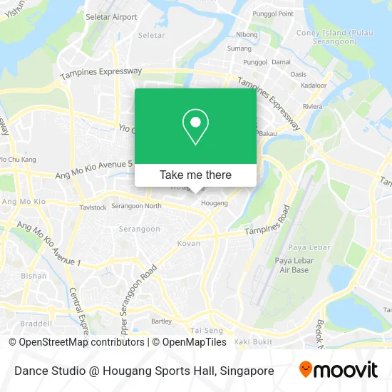 Dance Studio @ Hougang Sports Hall地图