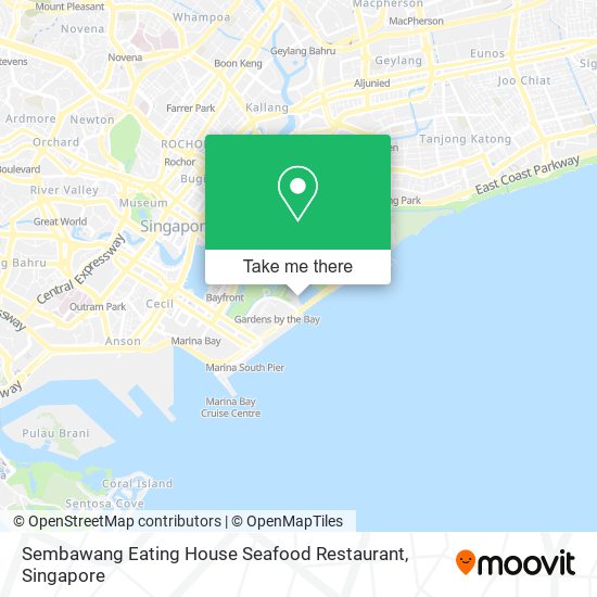 Sembawang  Eating House Seafood Restaurant map