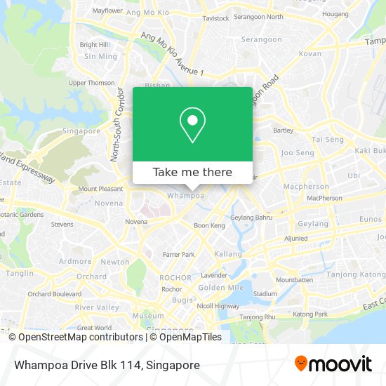 Whampoa Drive Blk 114 map