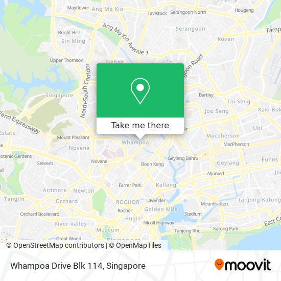 Whampoa Drive Blk 114地图