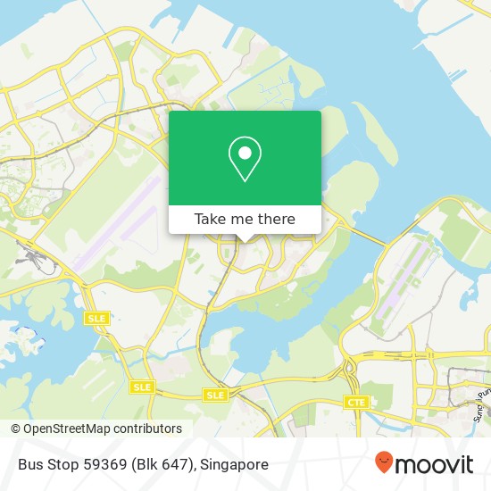 Bus Stop 59369 (Blk 647) map