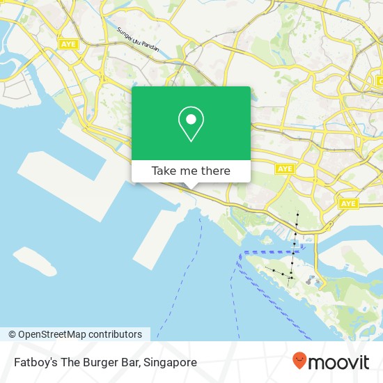 Fatboy's The Burger Bar map
