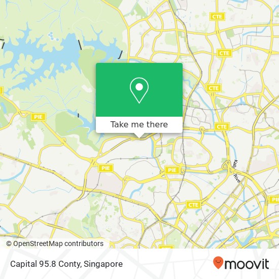 Capital 95.8 Conty map