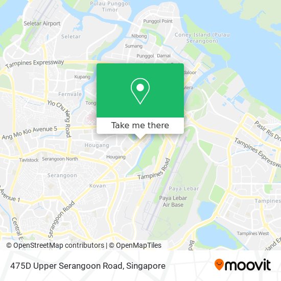 475D Upper Serangoon Road地图