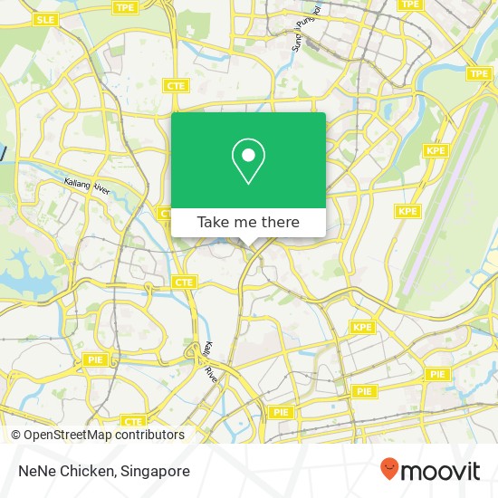 NeNe Chicken map