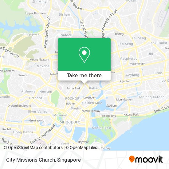City Missions Church map