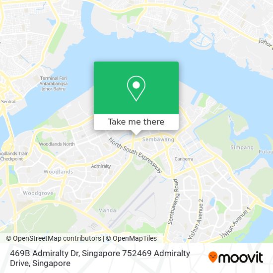 469B Admiralty Dr, Singapore 752469 Admiralty Drive map
