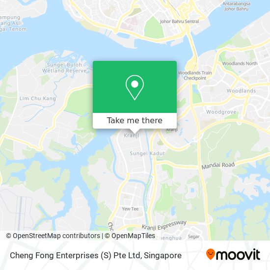 Cheng Fong Enterprises (S) Pte Ltd map