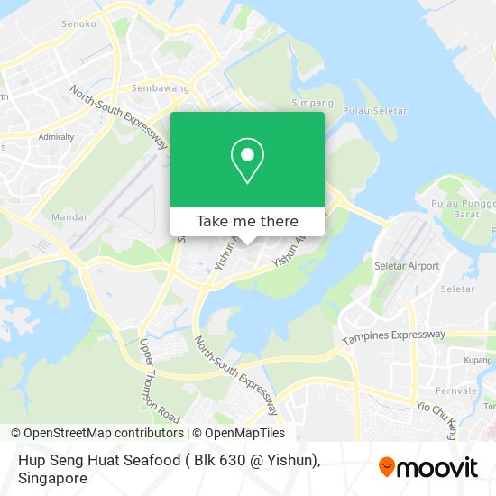 Hup Seng Huat Seafood ( Blk 630 @ Yishun)地图