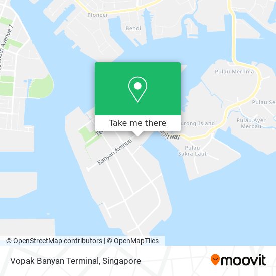 Vopak Banyan Terminal map