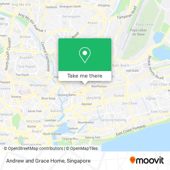 Andrew and Grace Home map