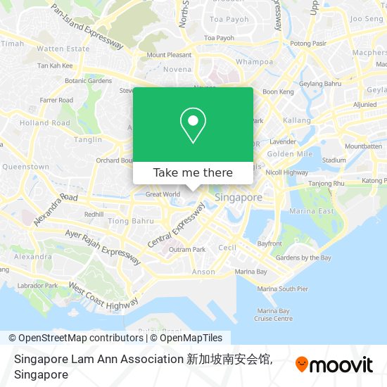 Singapore Lam Ann Association 新加坡南安会馆 map