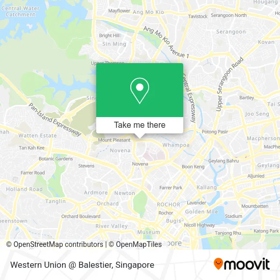 Western Union @ Balestier map
