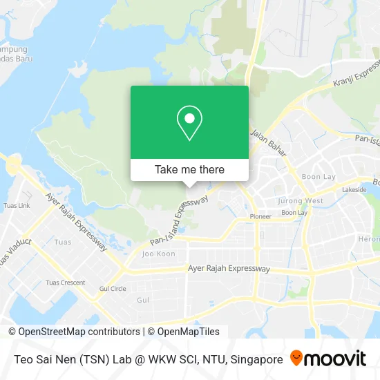 Teo Sai Nen (TSN) Lab @ WKW SCI, NTU地图