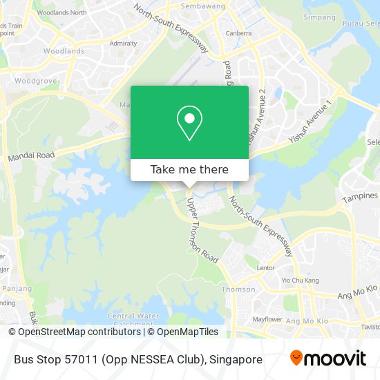 Bus Stop 57011 (Opp NESSEA Club) map