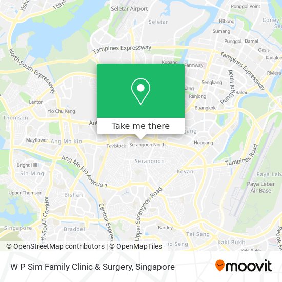 W P Sim Family Clinic & Surgery地图