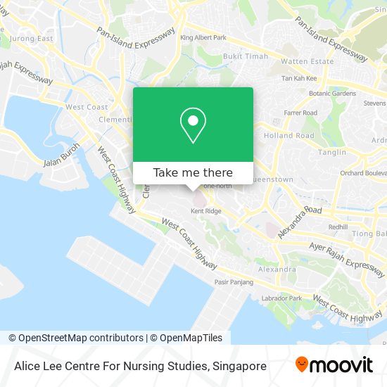 Alice Lee Centre For Nursing Studies map