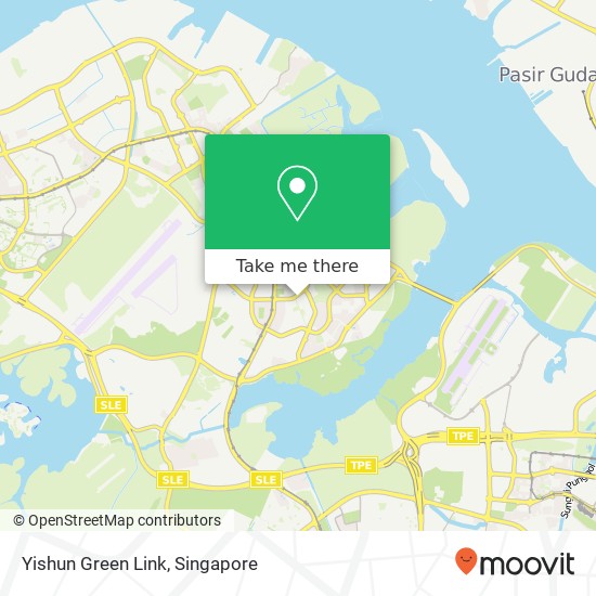 Yishun Green Link map