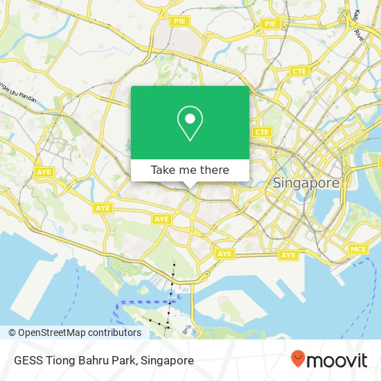 GESS Tiong Bahru Park map