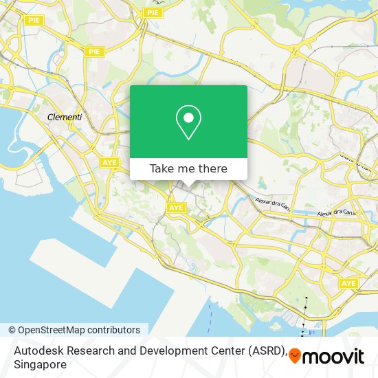 Autodesk Research and Development Center (ASRD) map