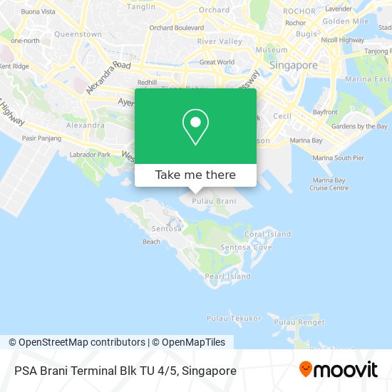 PSA Brani Terminal Blk TU 4/5 map