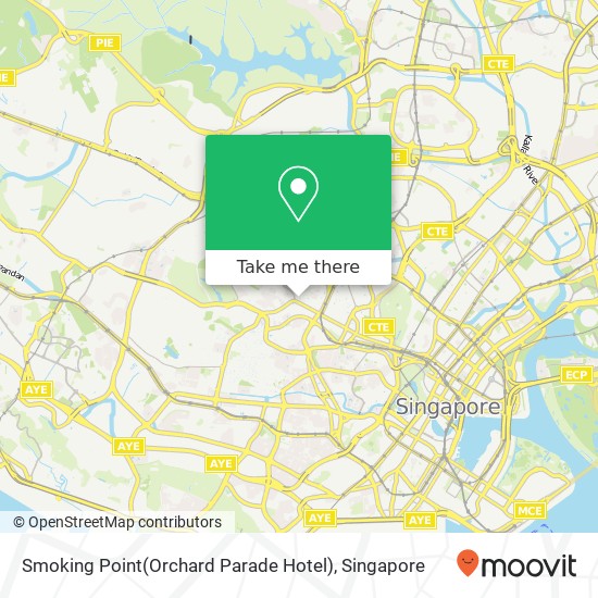 Smoking Point(Orchard Parade Hotel)地图