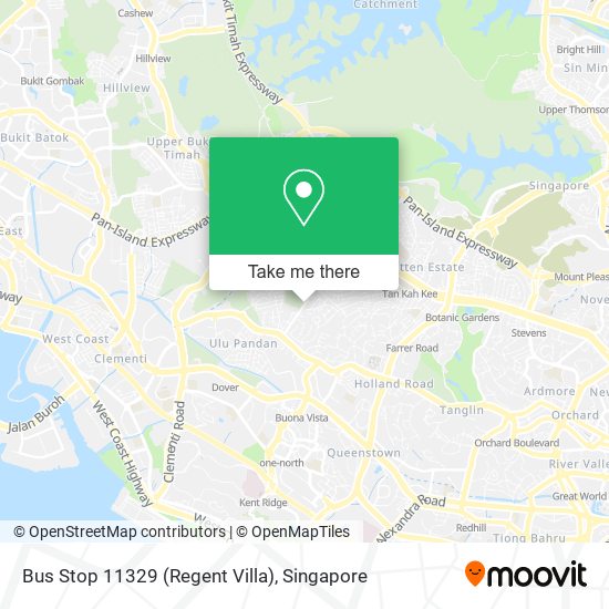 Bus Stop 11329 (Regent Villa) map
