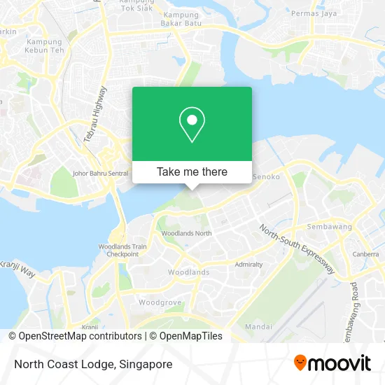 North Coast Lodge map