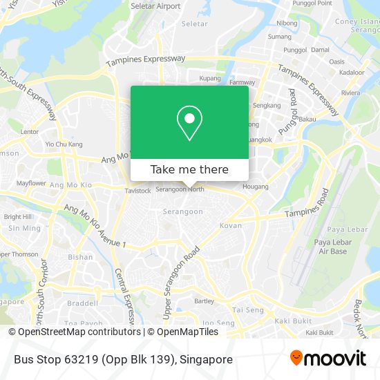 Bus Stop 63219 (Opp Blk 139) map