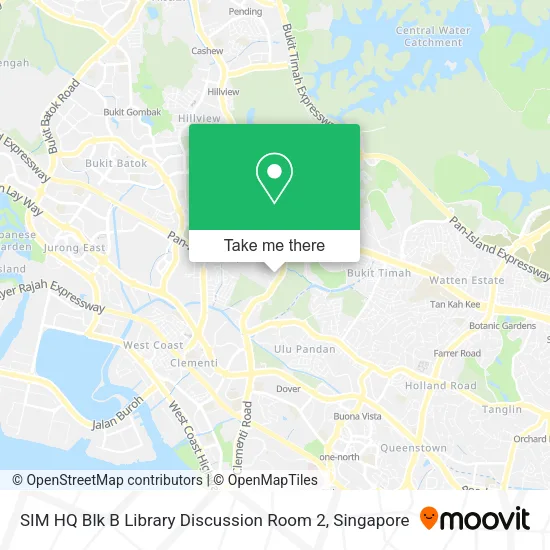 SIM HQ Blk B Library Discussion Room 2地图