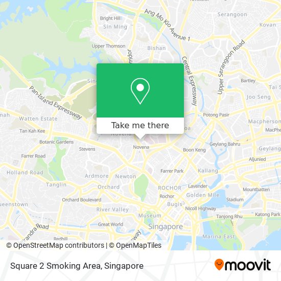 Square 2 Smoking Area map