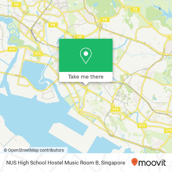 NUS High School Hostel Music Room B地图