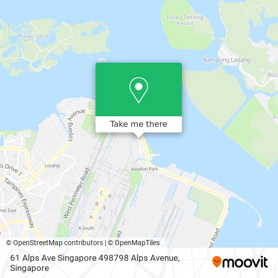 61 Alps Ave Singapore 498798 Alps Avenue map