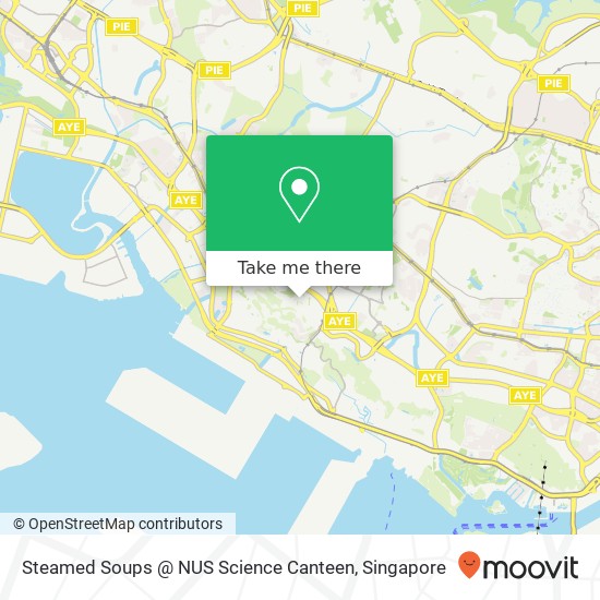 Steamed Soups @ NUS Science Canteen map
