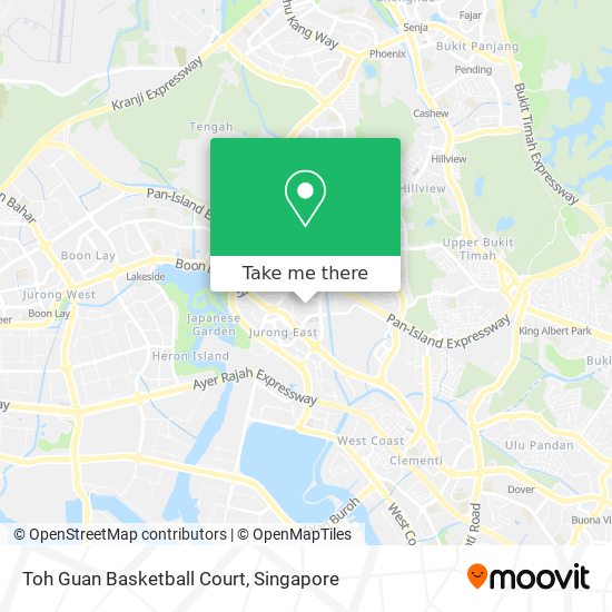 Toh Guan Basketball Court map