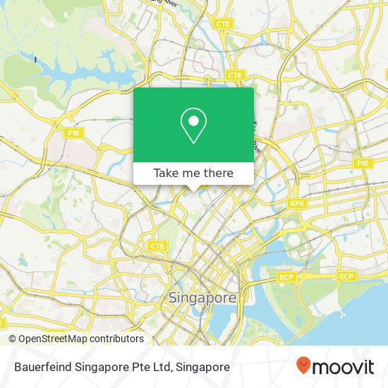 Bauerfeind Singapore Pte Ltd map