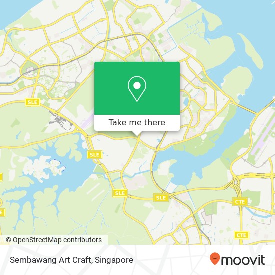 Sembawang Art Craft map