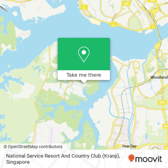 National Service Resort And Country Club (Kranji) map