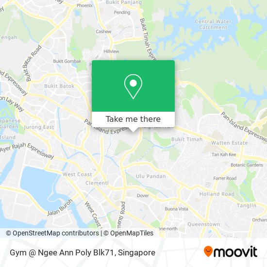 Gym @ Ngee Ann Poly Blk71 map