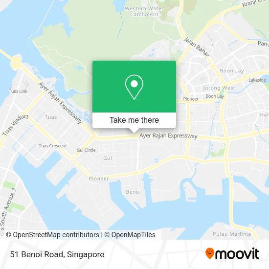 51 Benoi Road map