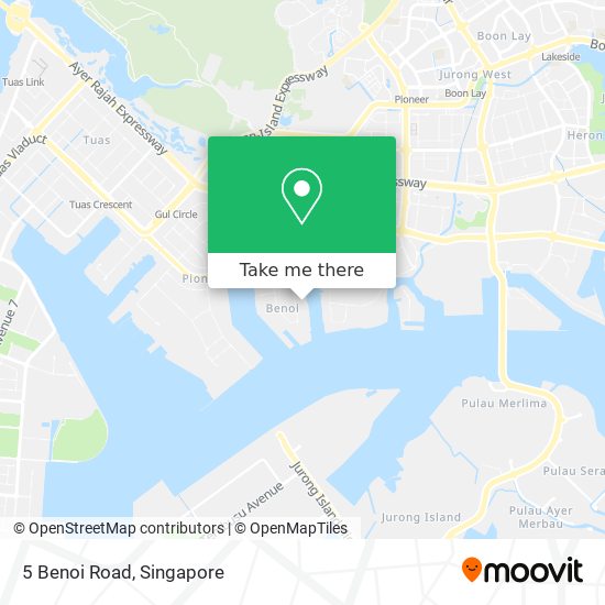 5 Benoi Road map